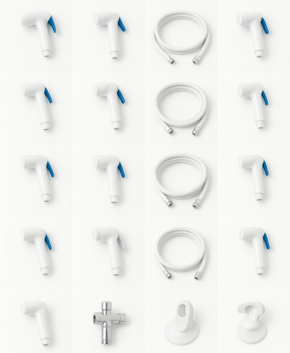 Bidet slang inclusief aankoppeling